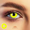 Pure Yellow Halloween Contacts