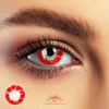 Devil Crack Red Halloween Contacts