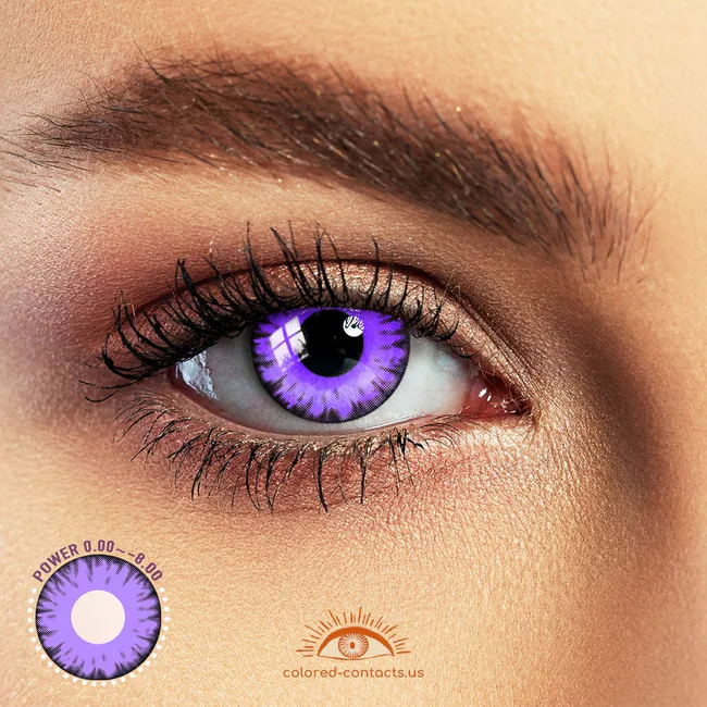 Miracle Purple Halloween Contacts