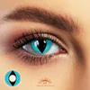 Blue Cat Eye Halloween Contacts