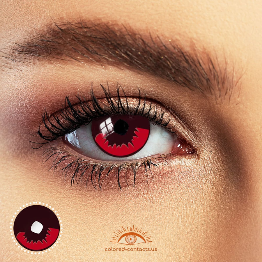 Demon Slayer Tanjiro Kamado Halloween Contacts