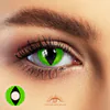 Green Cat Eye Halloween Contacts