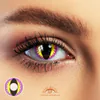 Pink Yellow Dragon Eye Halloween Contacts