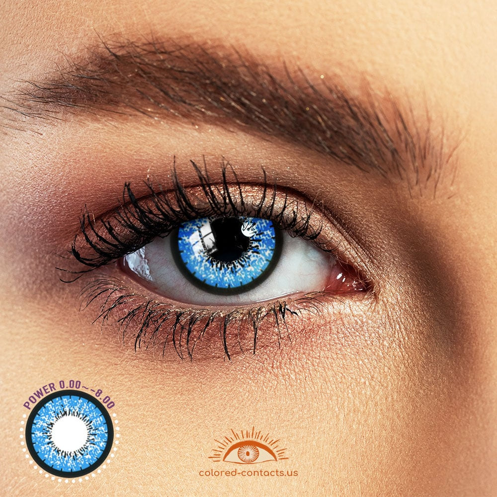 Color Master Blue Anime Eyes Colored Contacts - Ccus Eyewear · Premium Colored Contacts Color Master Blue Anime Eyes Colored Contacts