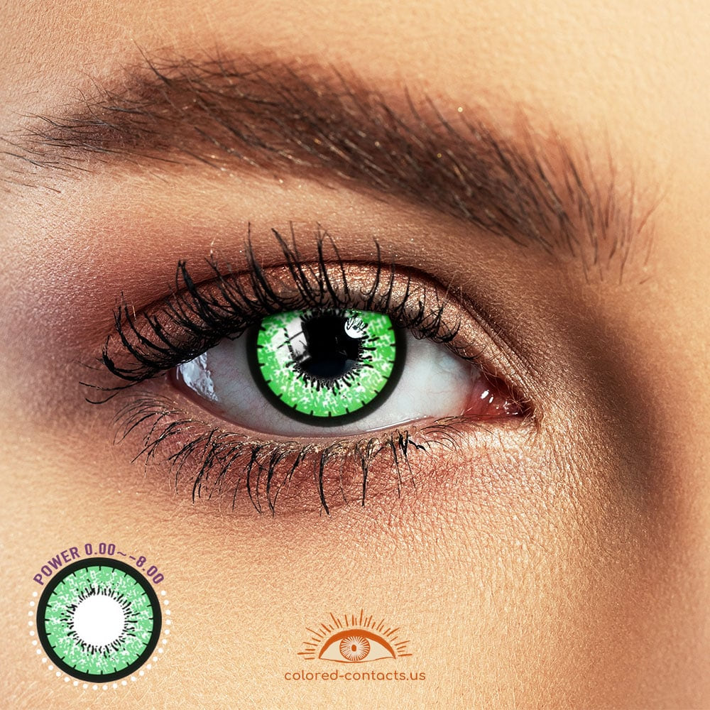 Color Master Green Anime Eyes Colored Contacts - Ccus Eyewear · Premium Colored Contacts Color Master Green Anime Eyes Colored Contacts