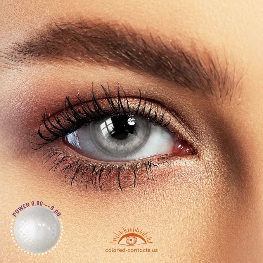 Polar Lights Grey Colored Contacts