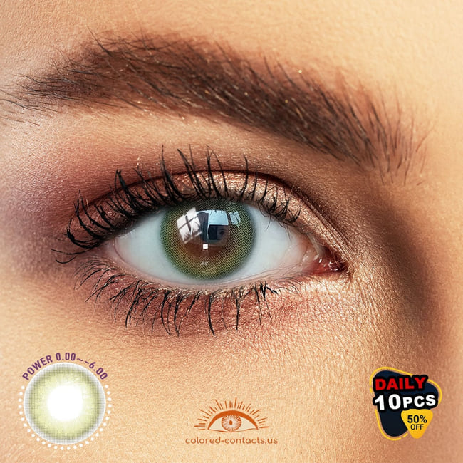 Gem Green Colored Contacts