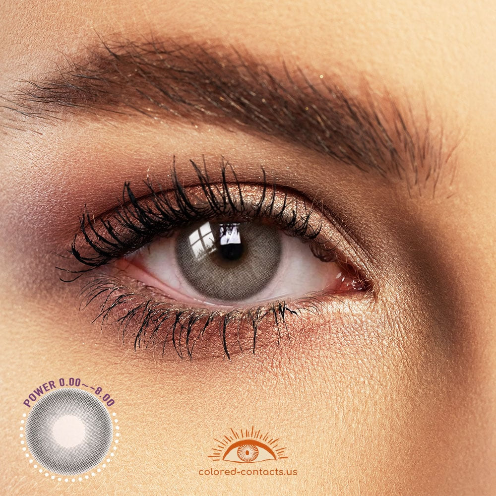Lavender Grey Colored Contacts - Ccus Eyewear · Premium Colored Contacts Lavender Grey Colored Contacts