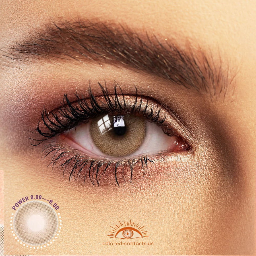 Lavender Brown Colored Contacts - Ccus Eyewear · Premium Colored Contacts Lavender Brown Colored Contacts