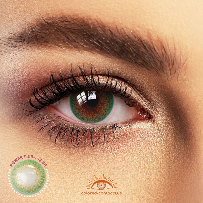 Tulip Green Colored Contacts