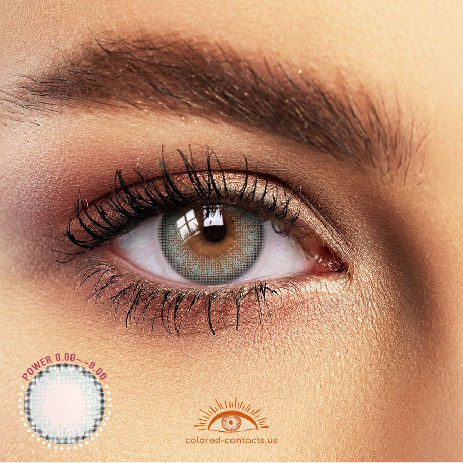 Royal Vanilla Ii Blue Colored Contacts