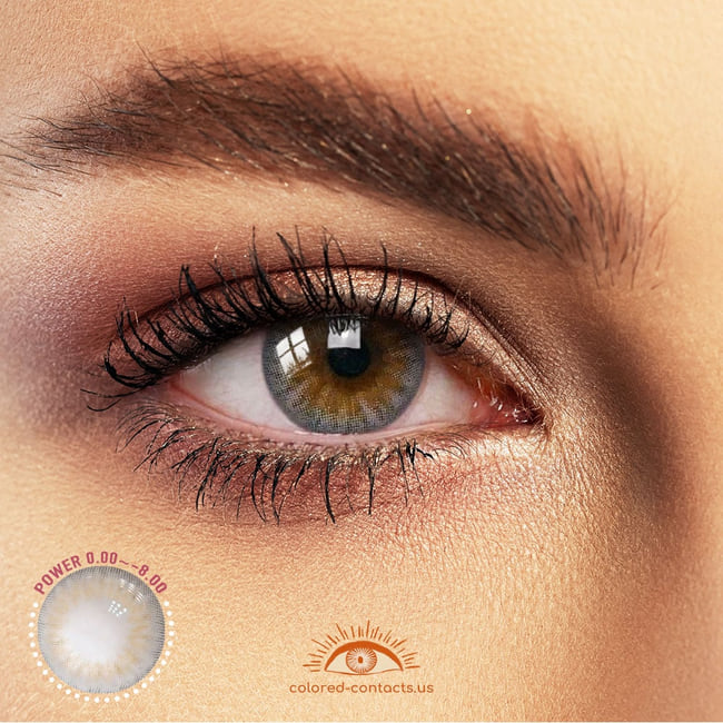 Wonderland Grey Colored Contacts