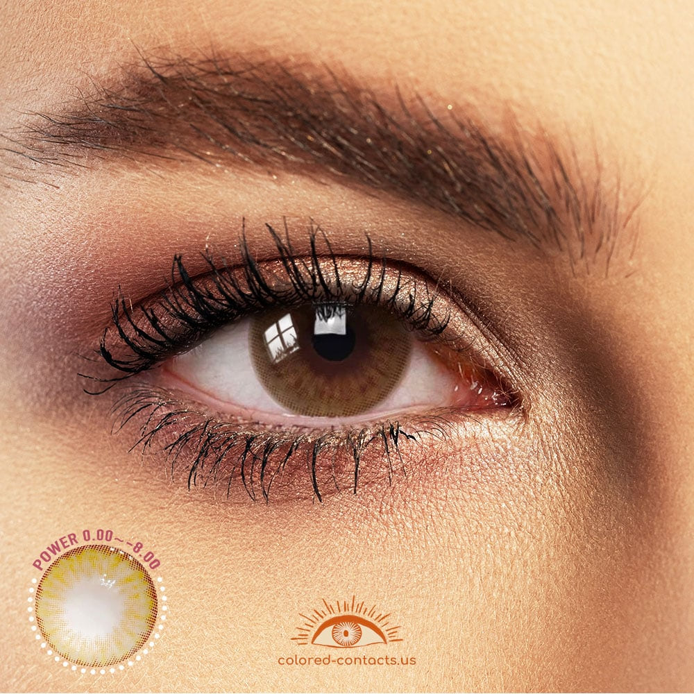 Wonderland Brown Colored Contacts - Ccus Eyewear · Premium Colored Contacts Wonderland Brown Colored Contacts