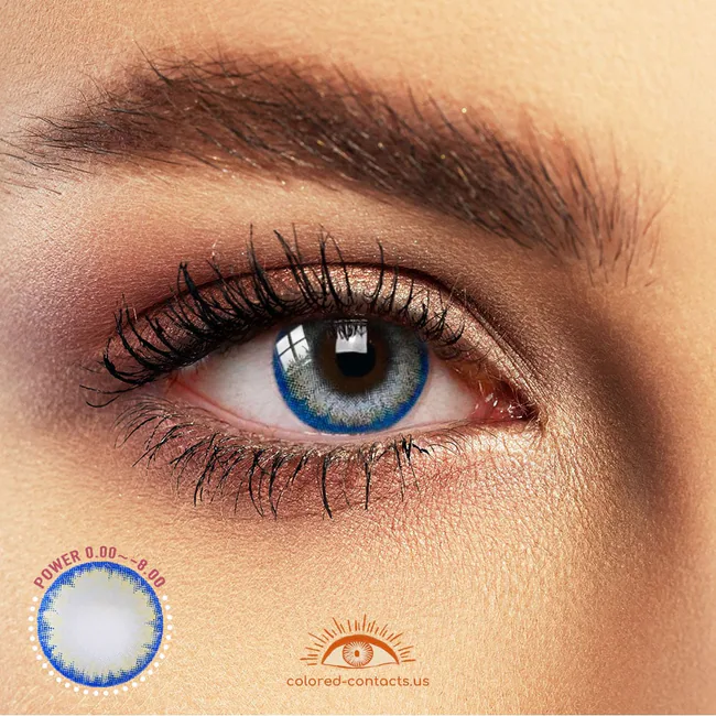 Real Aqua Colored Contacts
