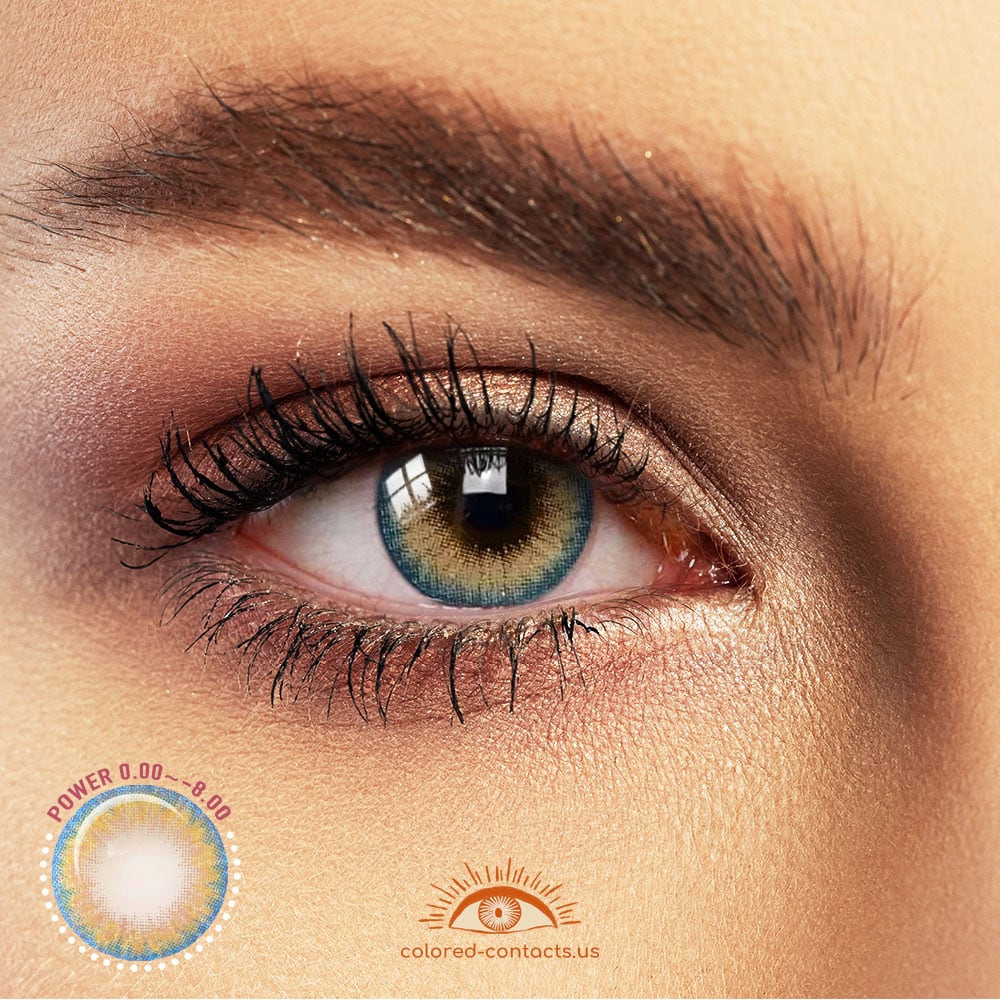 Real India Colored Contacts