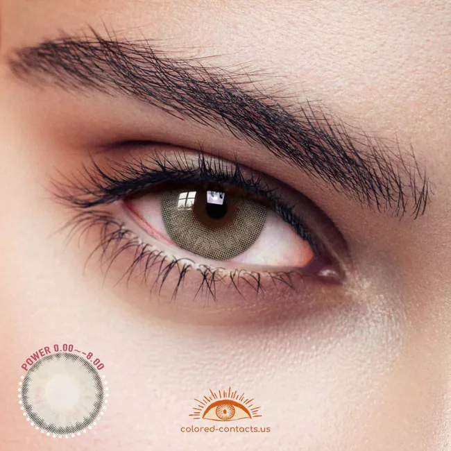 Aurora Grey Colored Contacts