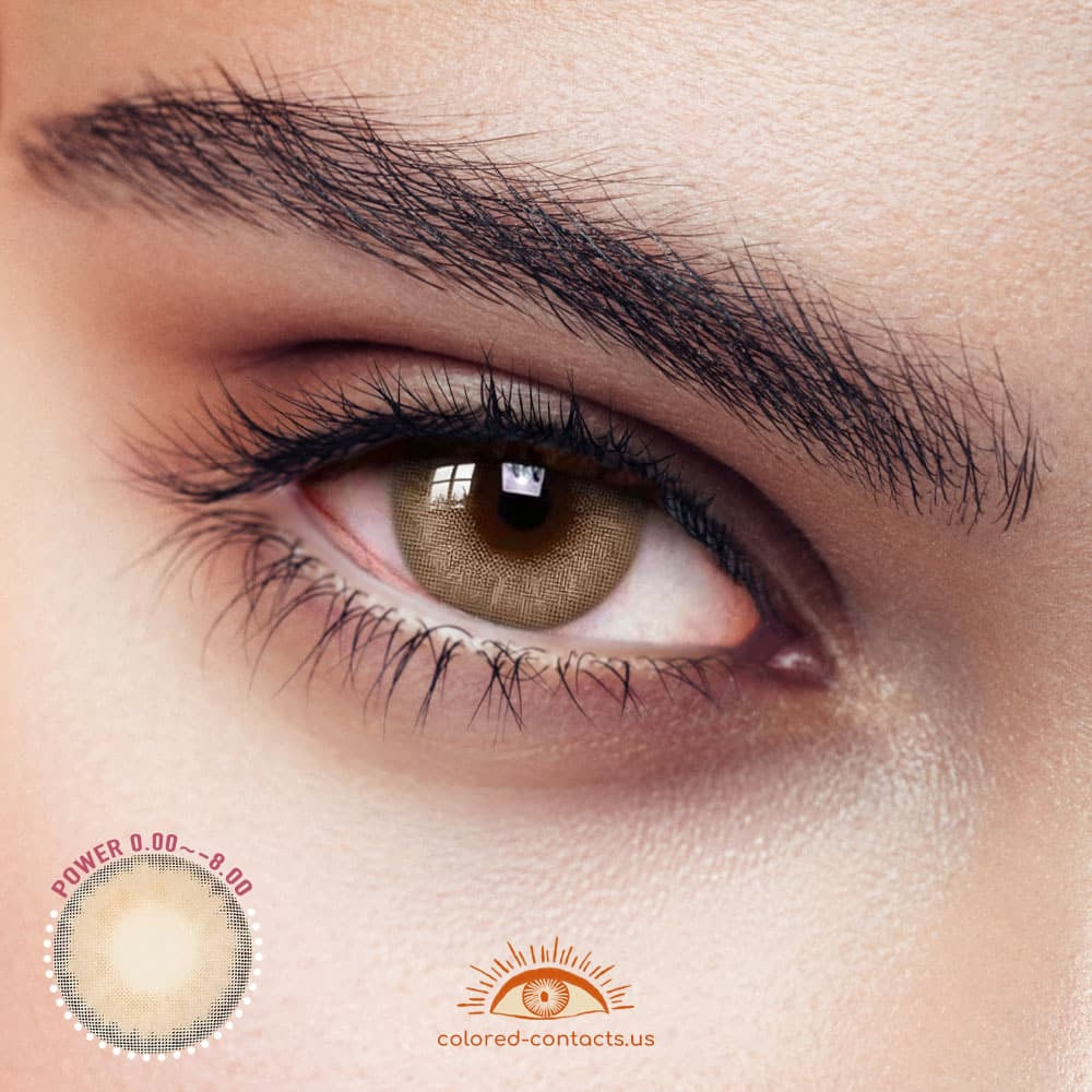 Aurora Brown Colored Contacts - Ccus Eyewear · Premium Colored Contacts Aurora Brown Colored Contacts