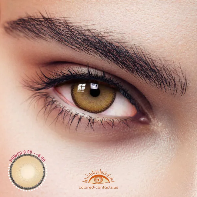 Mojito Brown Colored Contacts
