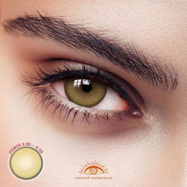 Mojito Green Colored Contacts