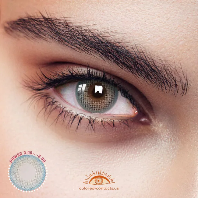 Rhapsody Blue Colored Contacts