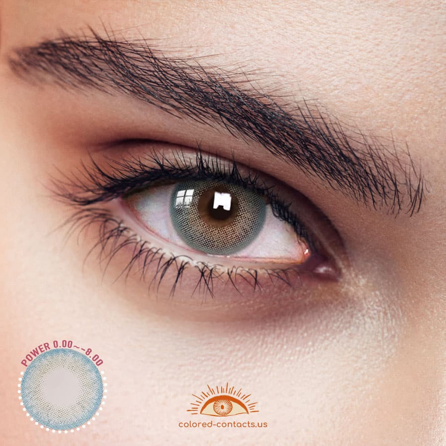 Rhapsody Blue Colored Contacts