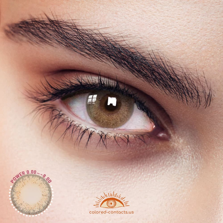Rhapsody Brown Colored Contacts