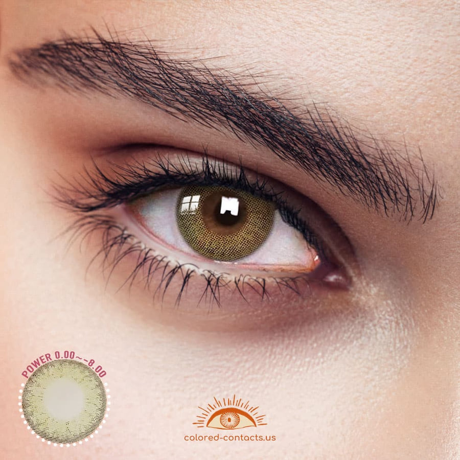 Rhapsody Green Colored Contacts