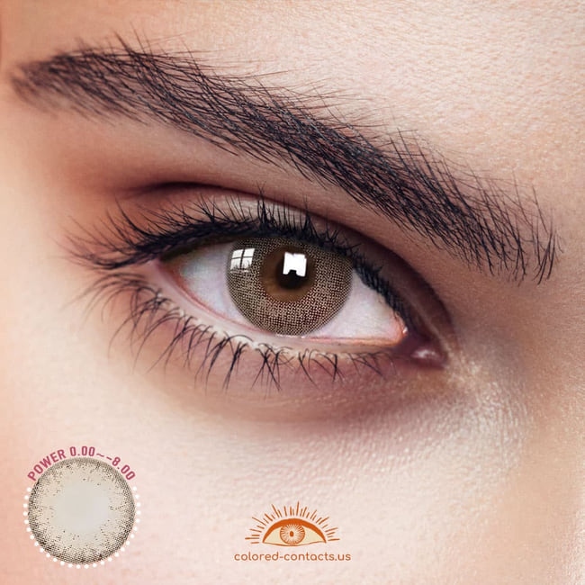 Rhapsody Grey Colored Contacts