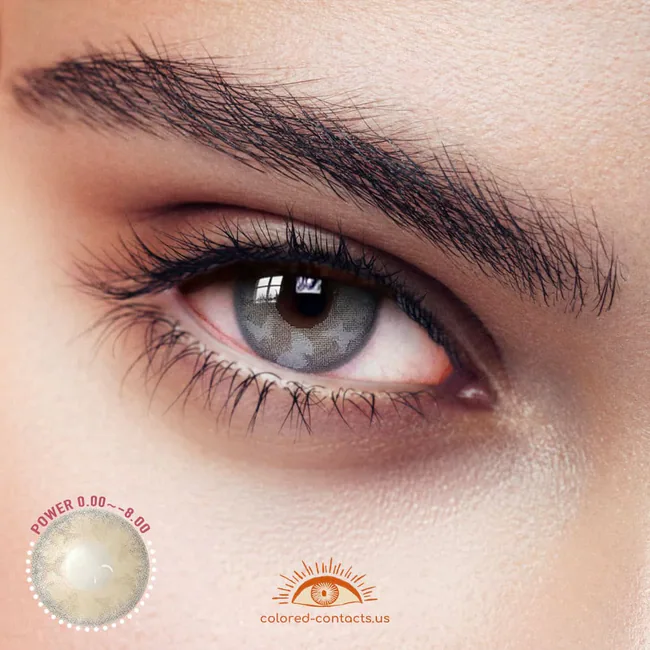 Nightingale Grey Colored Contacts
