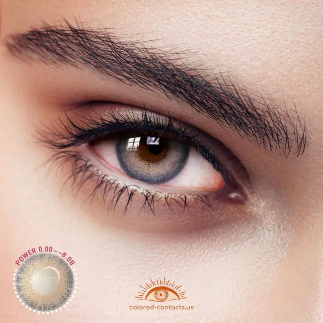 Petrichor Brown Colored Contacts