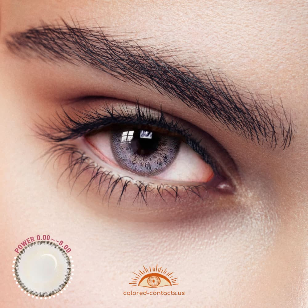 Mellow Grey Colored Contacts - Ccus Eyewear · Premium Colored Contacts Mellow Grey Colored Contacts