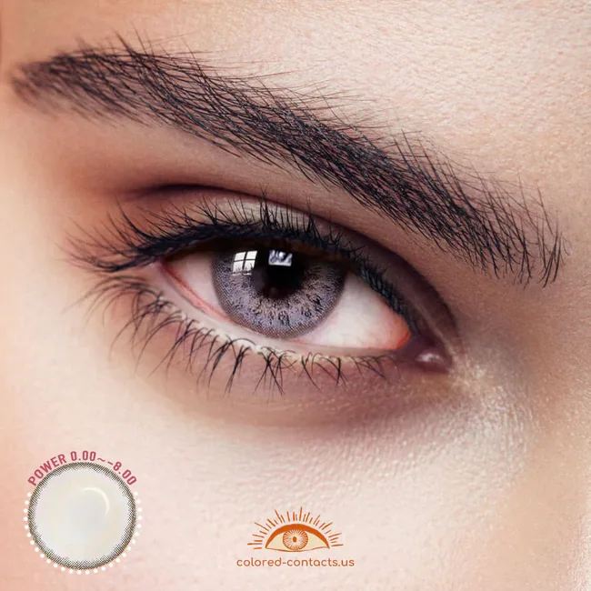 Mellow Grey Colored Contacts