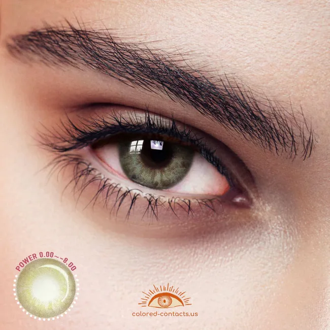 Madrigal Green Colored Contacts