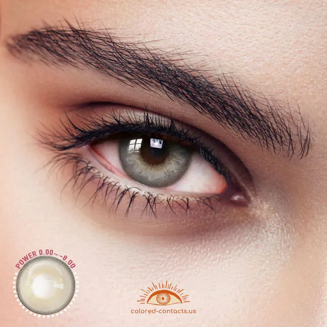 Himalaya Grey Colored Contacts