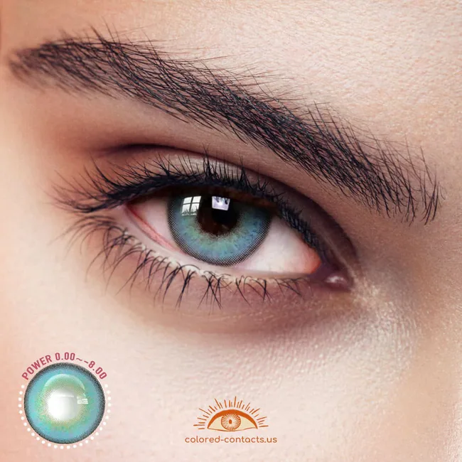 Himalaya Blue Colored Contacts
