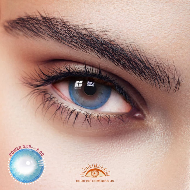Xanadu Blue Colored Contacts