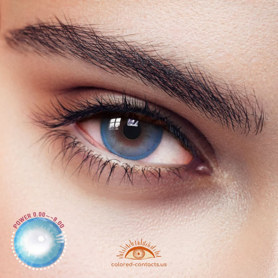 Xanadu Blue Colored Contacts
