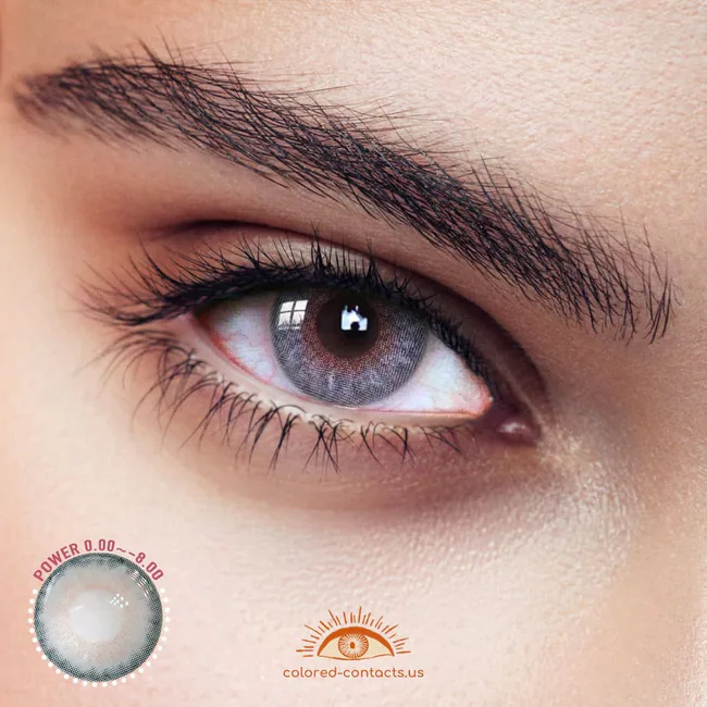 Trinity Grey Colored Contacts