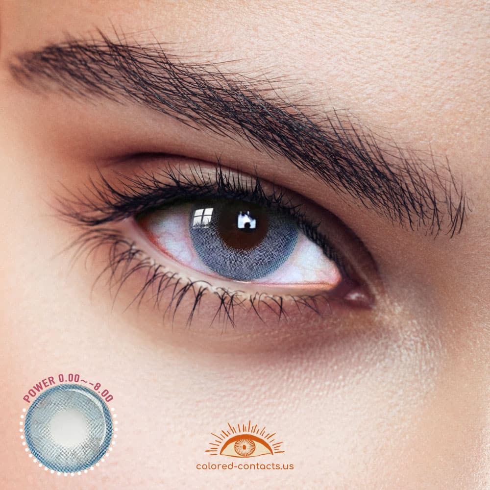 Daisy Blue Colored Contacts