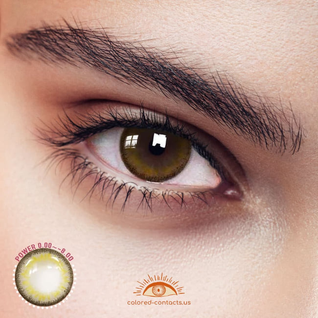 Sunflower Grey Colored Contacts