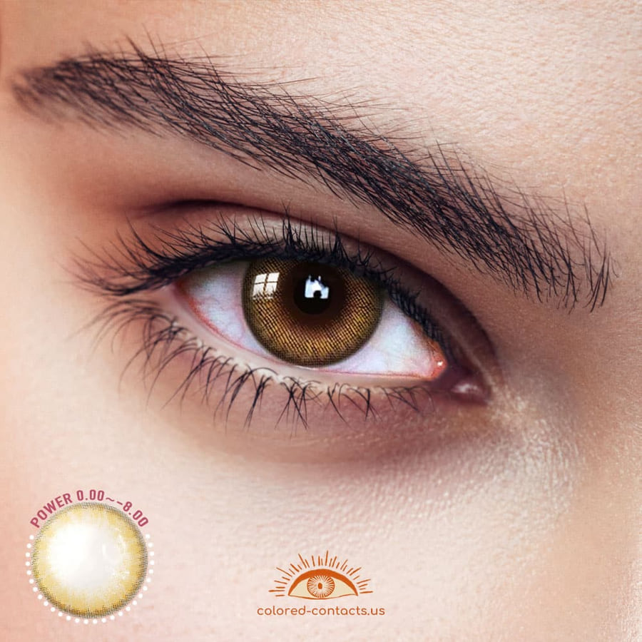 Ice Brown Colored Contacts - Ccus Eyewear · Premium Colored Contacts Ice Brown Colored Contacts
