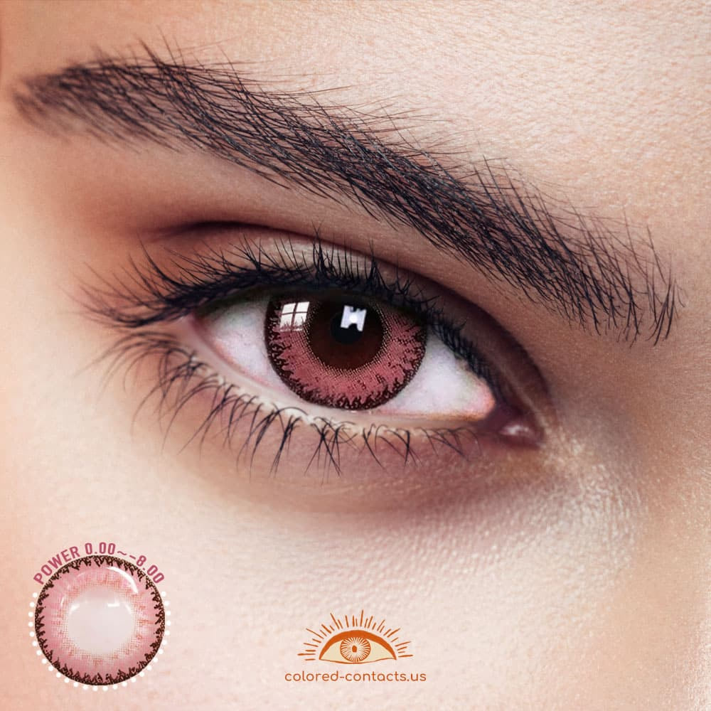 Dodo Pink Colored Contact Lens - Ccus Eyewear · Premium Colored Contacts Dodo Pink Colored Contact Lens