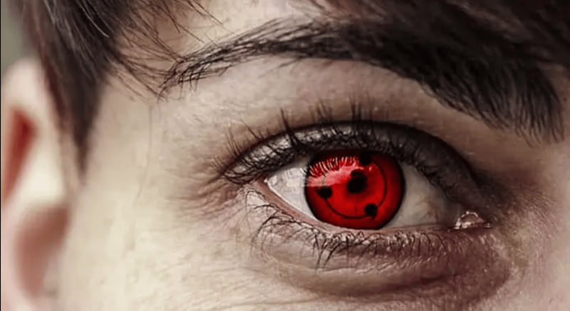 Patterned Anime Contact Lenses