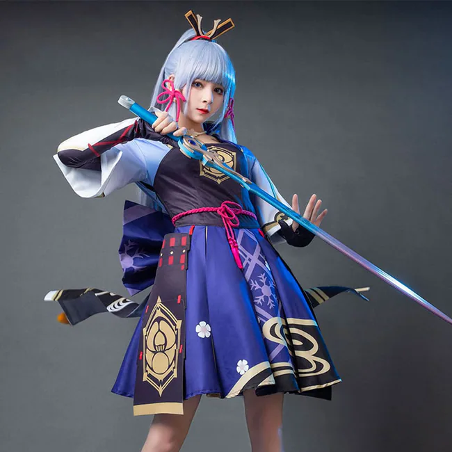 Genshin Impact Ayaka Cosplay Contact Lenses
