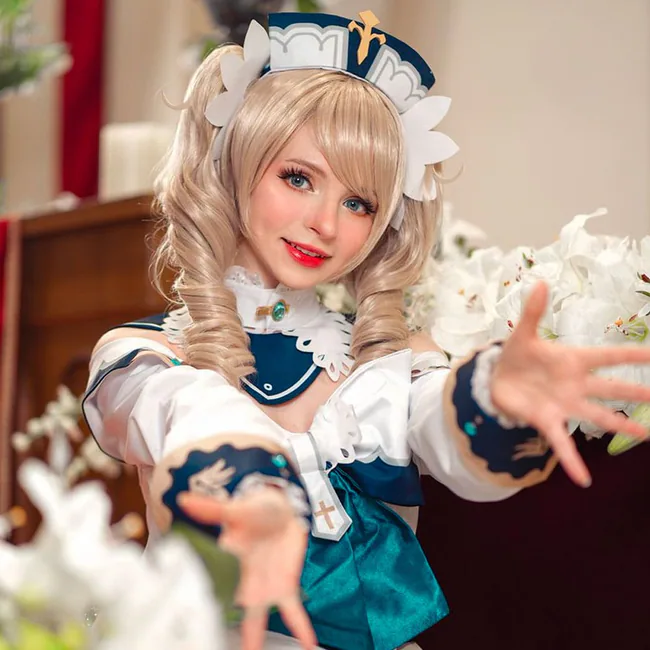 Genshin Impact Barbara Cosplay Contact Lenses