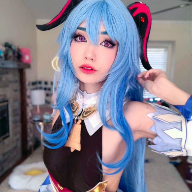 Gi : Ganyu Cosplay Contact Lenses - Ccus Eyewear · Premium Colored Contacts Genshin Impact Ganyu Cosplay Contact Lenses