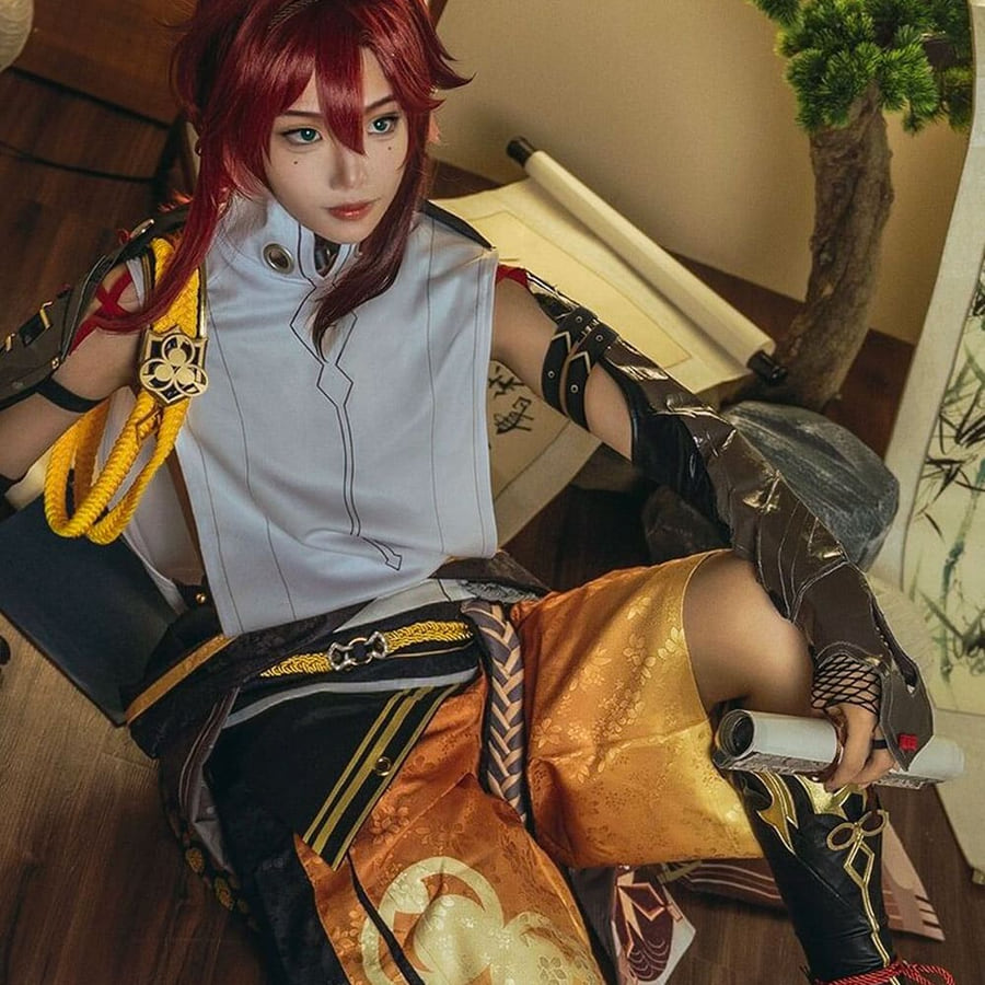 Genshin Impact Heizou Cosplay Contact Lenses