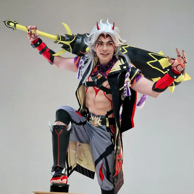 Genshin Impact Itto Cosplay Contact Lenses