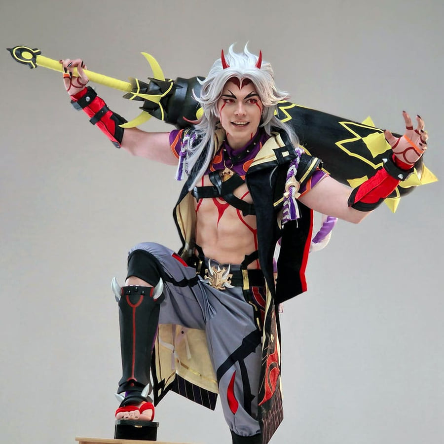 Gi : Itto Cosplay Contact Lenses - Ccus Eyewear · Premium Colored Contacts Genshin Impact Itto Cosplay Contact Lenses