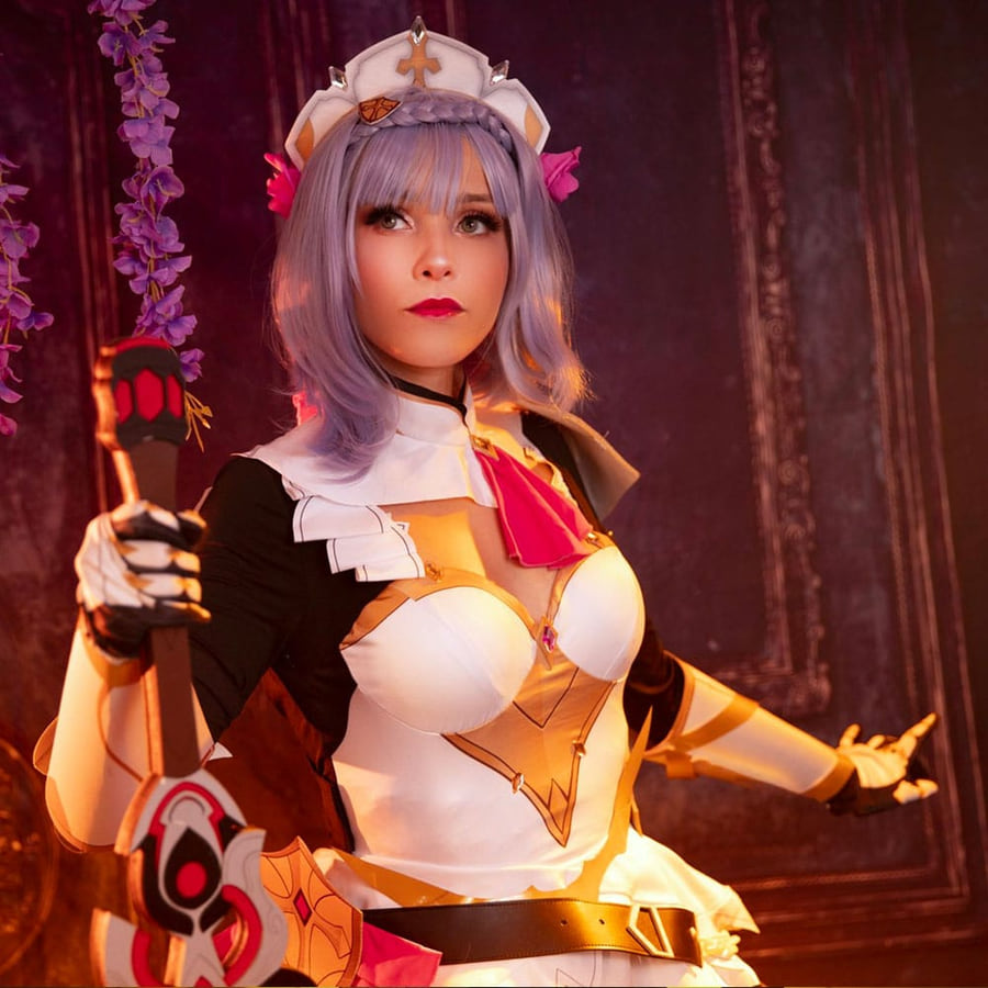 Genshin Impact Noelle Cosplay Contact Lenses